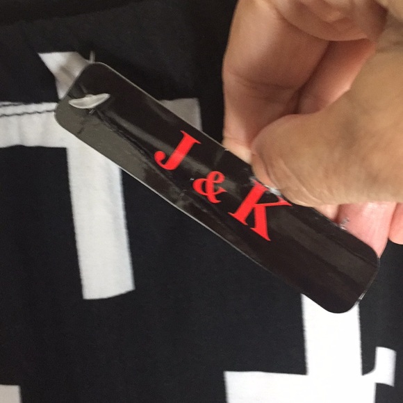 New With Tags J & K Cross Leggings Poly/Spandex - Picture 5 of 5